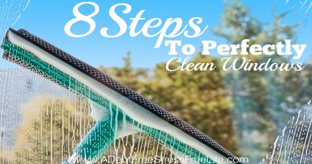 Nothing says spring cleaning like washing windows. It's time to get the grime off before you open up those windows and welcome spring into your home. This 8 step process will have your friends thinking you used a professional. Plus you get a free checklist too!
