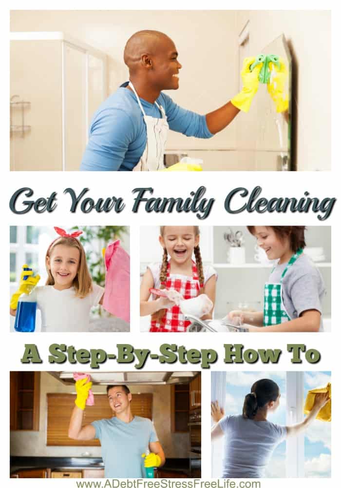 You're desperate for help, frustrated and exhausted from having to do it all yourself. If you feel like a lone warrior in the war against your messy home, it might be time to consider a new plan that will end all the excuses and get your family on board with cleaning. Our step-by-step plan really works!