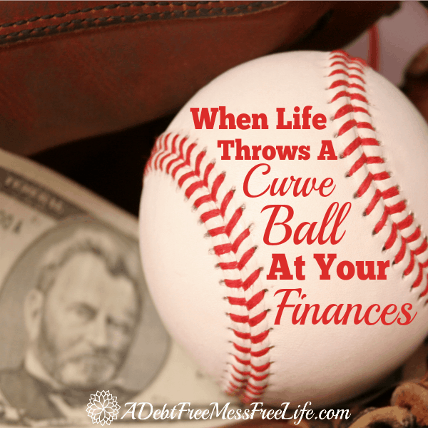 Just when you think you've got your money situation all under control - wham! life throws a curve ball at your finances and you realize just how delicate this whole money situation can be. Paying attention to our budget can be complicated!