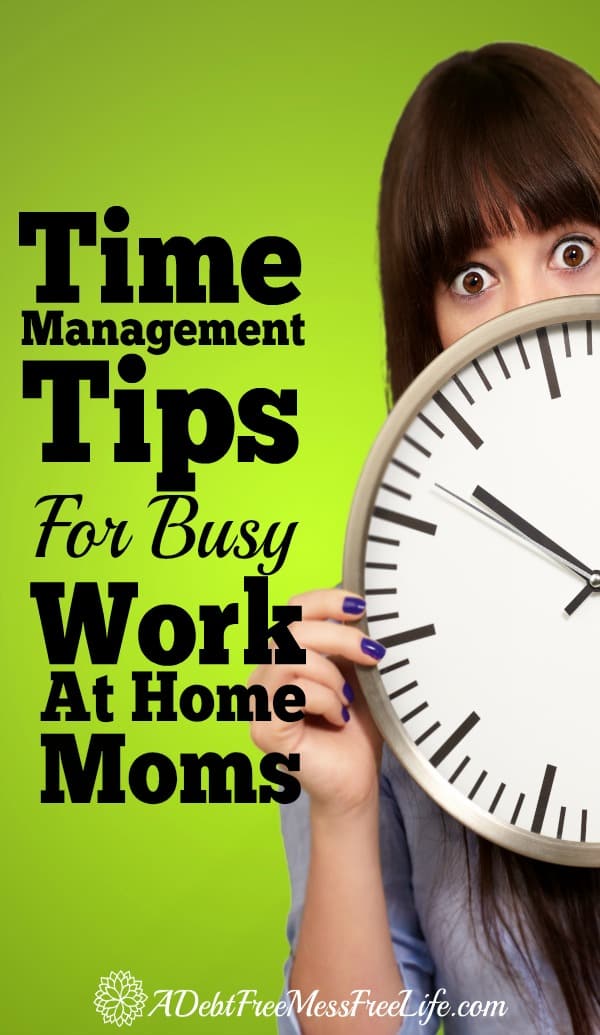 Can't seem to get everything done on your to-do list? This must read post will have you slaying the time beast and beating the clock with these time management tips for all you busy WAHM's!