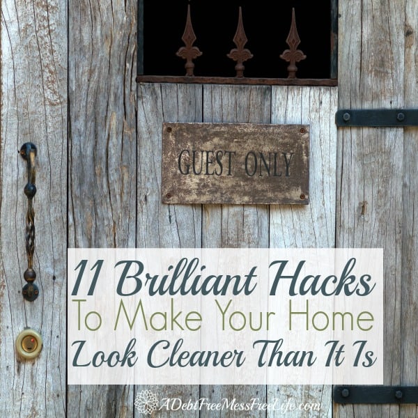 Do you freak when you hear the door bell ring? Worried what your guests will think of your house keeping skills? These BRILLIANT cleaning hacks will fool them all! Get your home together fast looking clean and fresh in less than 5 minutes! 