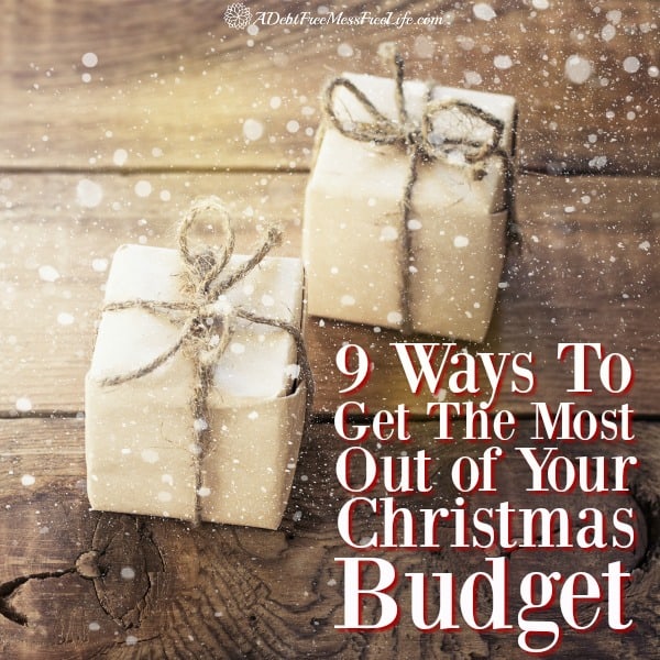 I'm sharing my Christmas budgeting ideas so you stretch your hard earned money as far as it can go this holiday season! 