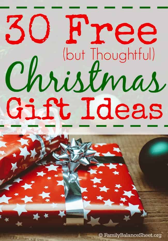 30 Free But Thoughtful Gift Ideas: 100 Days of Inspiration