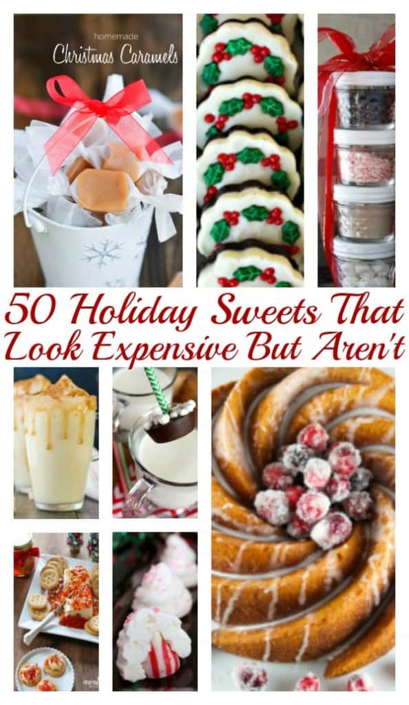 Budget friendly holiday desserts and sweets to make, give or share! Visit 100 days of Debt Free DIY Holiday Ideas for all our holiday inspiration!
