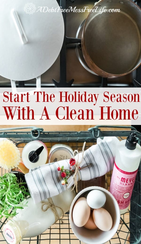 Kick off Christmas in your home by a good and thorough deep clean. Use these specatular products to bring the smells of the holiday into your home!