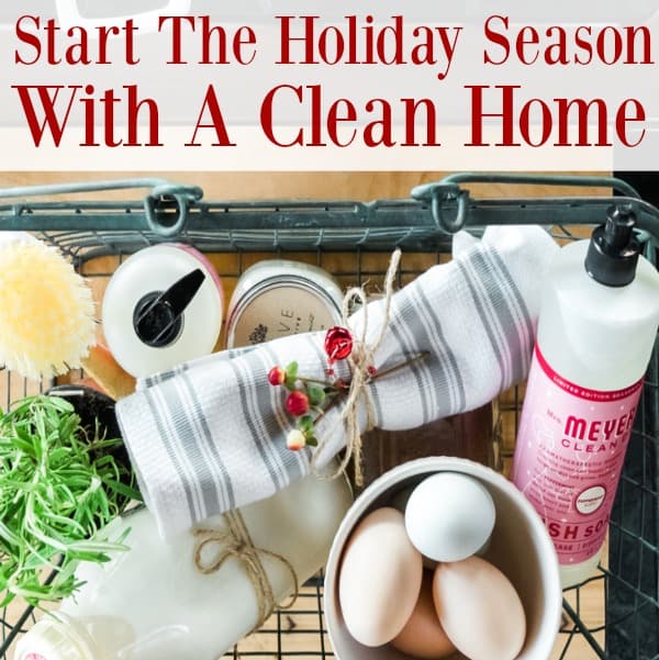 Kick off Christmas in your home by a good and thorough deep clean. Use these specatular products to bring the smells of the holiday into your home!