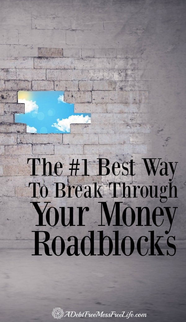 Facing major money roadblock? Unsure how to move forward with your personal financial plan? This is the best way to turn that away and start loving your money again!