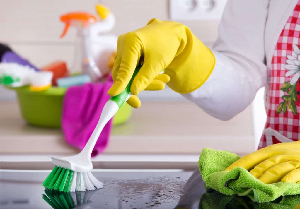 cleaning your cleaning tools 