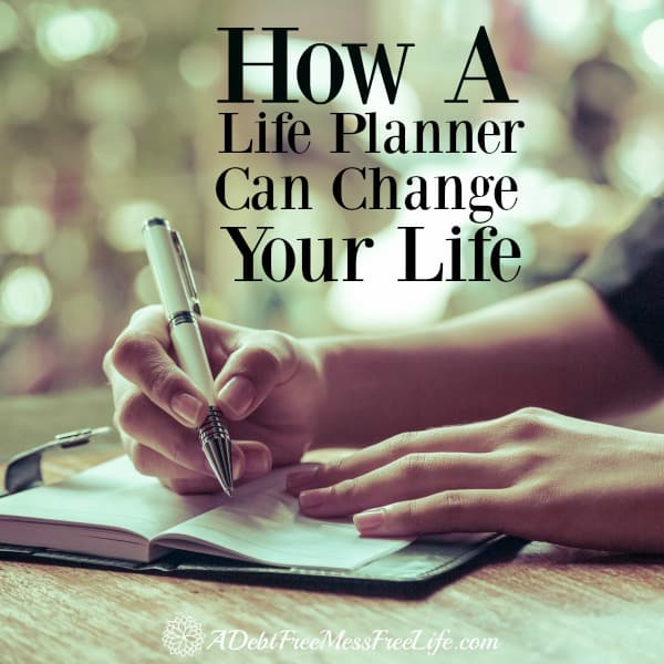 Have you wondered if a life planner could really help you get and stay organized? Organize your schedule, budget, meal planning and special projects all in one place, work on your personal goals too! Learn more!