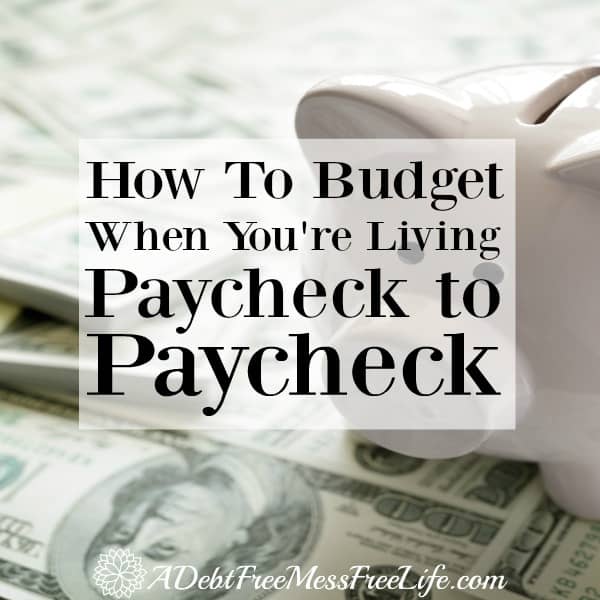 Living paycheck to paycheck? Not sure how to budget your money each month? This guide will show you all the steps to take to make budgeting simple and stress free. 