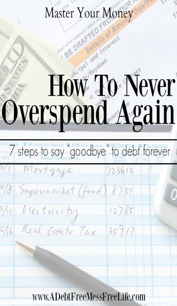 Are you caught in a vicous cycle of overspending and debt? This 7 step system will show you how to break free from that perpetual state of never having enough and instead creating a plan that will get you and keep you out of debt forever!