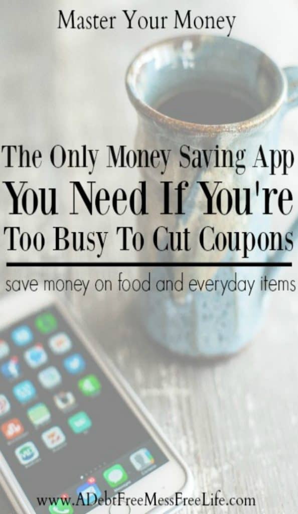 Hate the thought of spending time cutting coupons? You want to save money and there's a better way. This money saving app is the only one you need if you're pressed for time but want to save on food and household items.