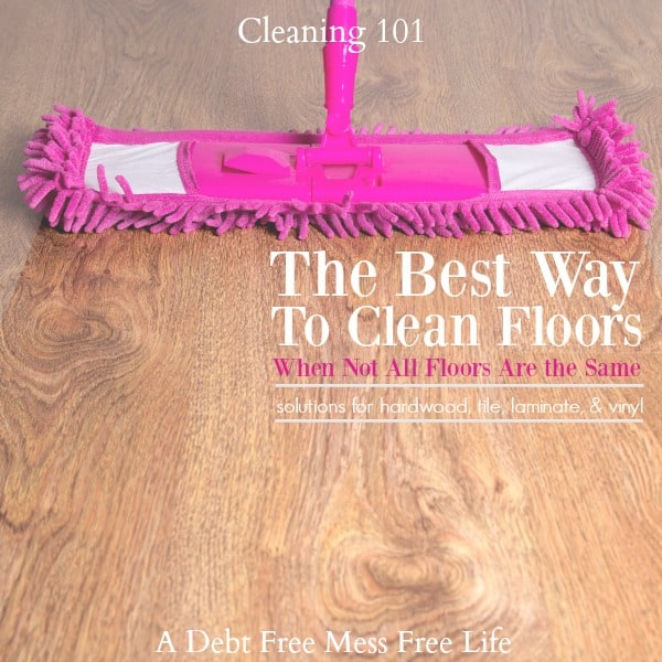 clean floors
