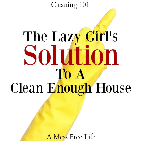 clean enough house